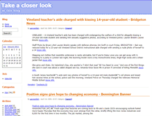 Tablet Screenshot of lookcloser.zoomblog.com