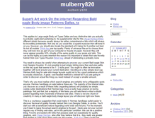 Tablet Screenshot of mulberry820.zoomblog.com