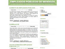 Tablet Screenshot of empleadospublicos.zoomblog.com