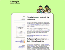 Tablet Screenshot of lifestyle.zoomblog.com