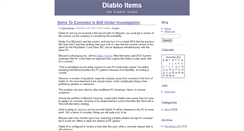 Desktop Screenshot of diablo3itemsni.zoomblog.com