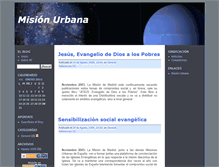 Tablet Screenshot of misionurbana.zoomblog.com