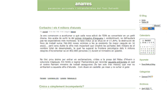 Desktop Screenshot of anarres.zoomblog.com